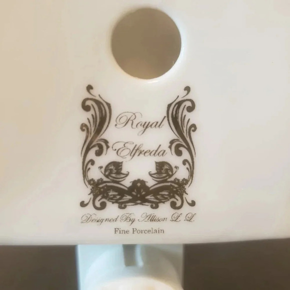 Royal Elfreda Fine Porcelain Mini Birdhouse Night Light . - Picture 6 of 7